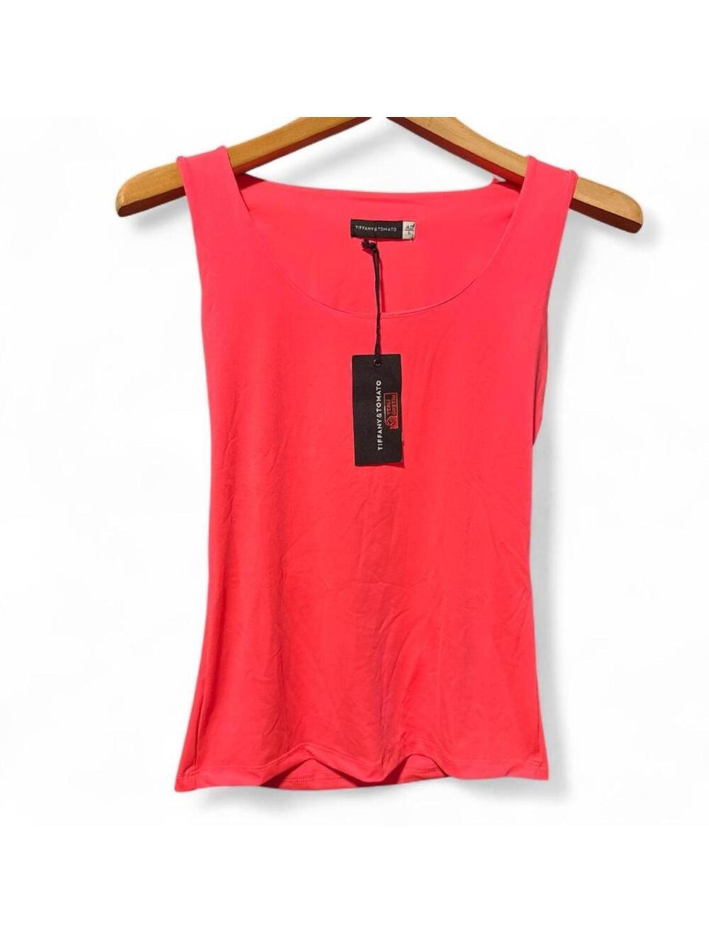 Women's Pink and Red Vests-tanks-cami